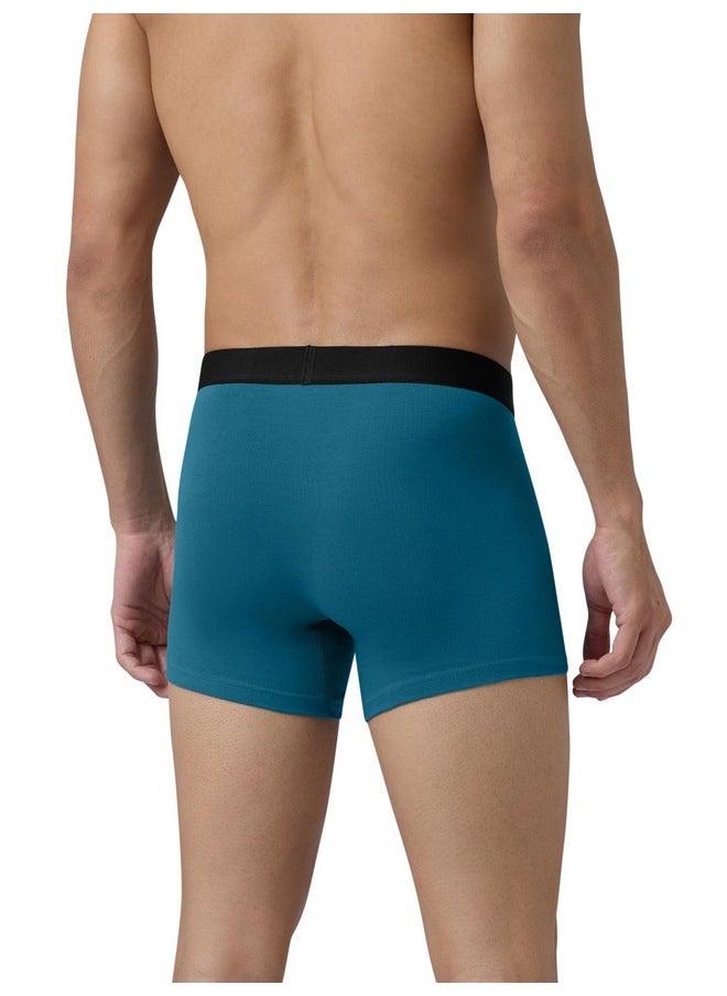 XYXX XYXX Cotton Relaxed Solid (Pack of 3) (Aero Trunks for Men Combo_Dark Maroon+Legion Brilliant Blue_L)  - Image 3