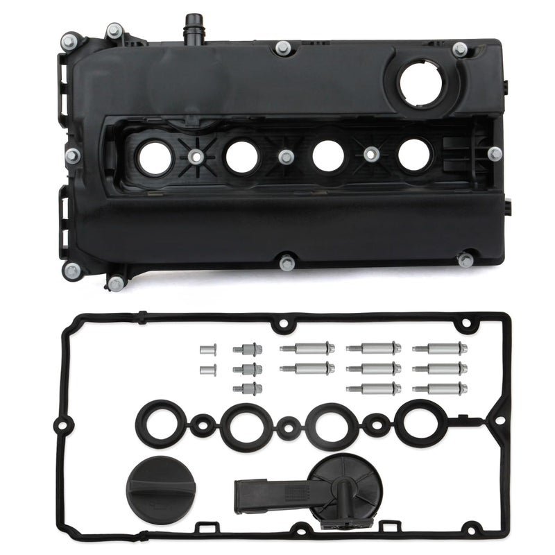 MILIPARTS Engine Valve Cover Compatible with Chevy Cruze 20102016 Aveo Aveo5 20092011 Sonic 20122018 Trax 20132020 Pontiac G3 20092010 16L 18L Replace 55564395