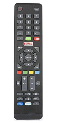 UBay Universal Remote Control for Element TV Remote with YouTube VUDU Netflix Pandara Keys - Image 1