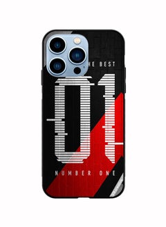 Protective Case Cover For Apple iPhone 14 Pro Max Number One Design Multicolour