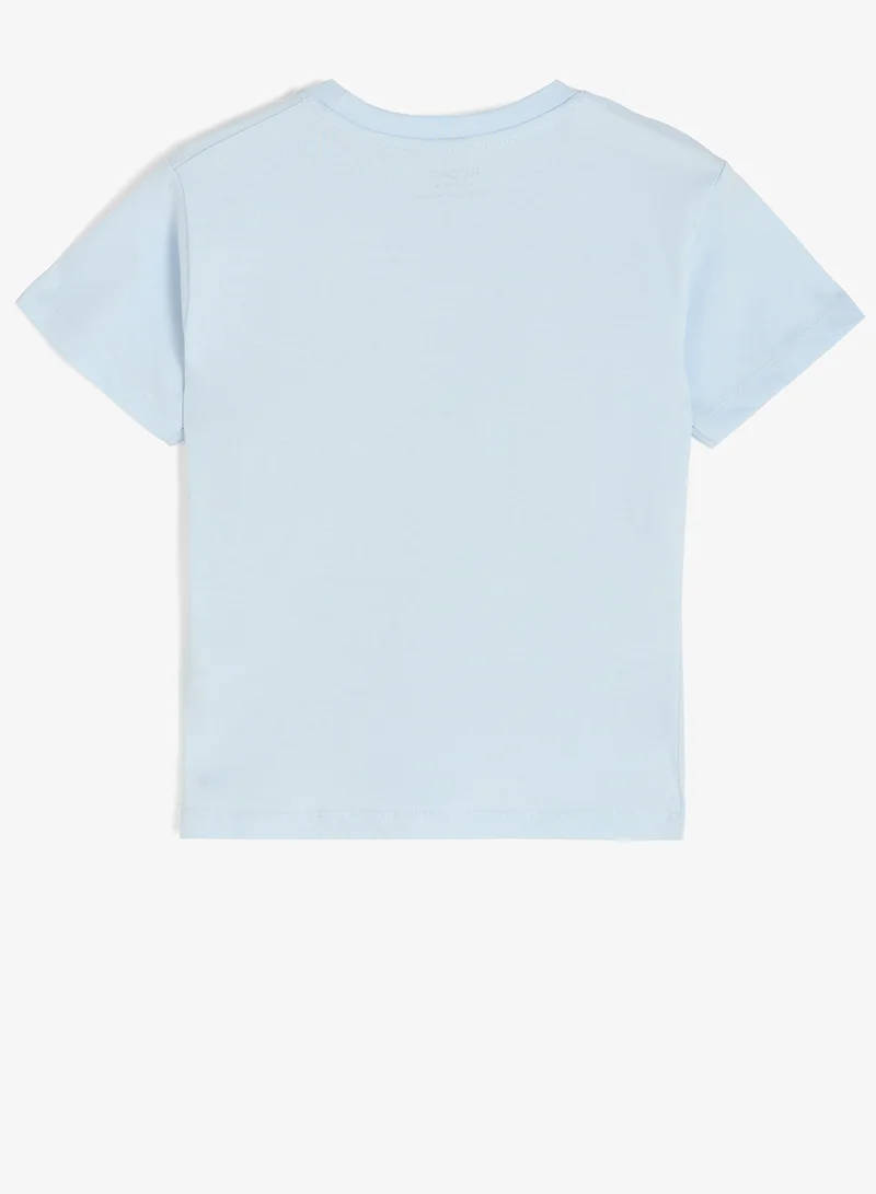 ريبلز مع نمشي Girls Drop Shoulder T-shirt