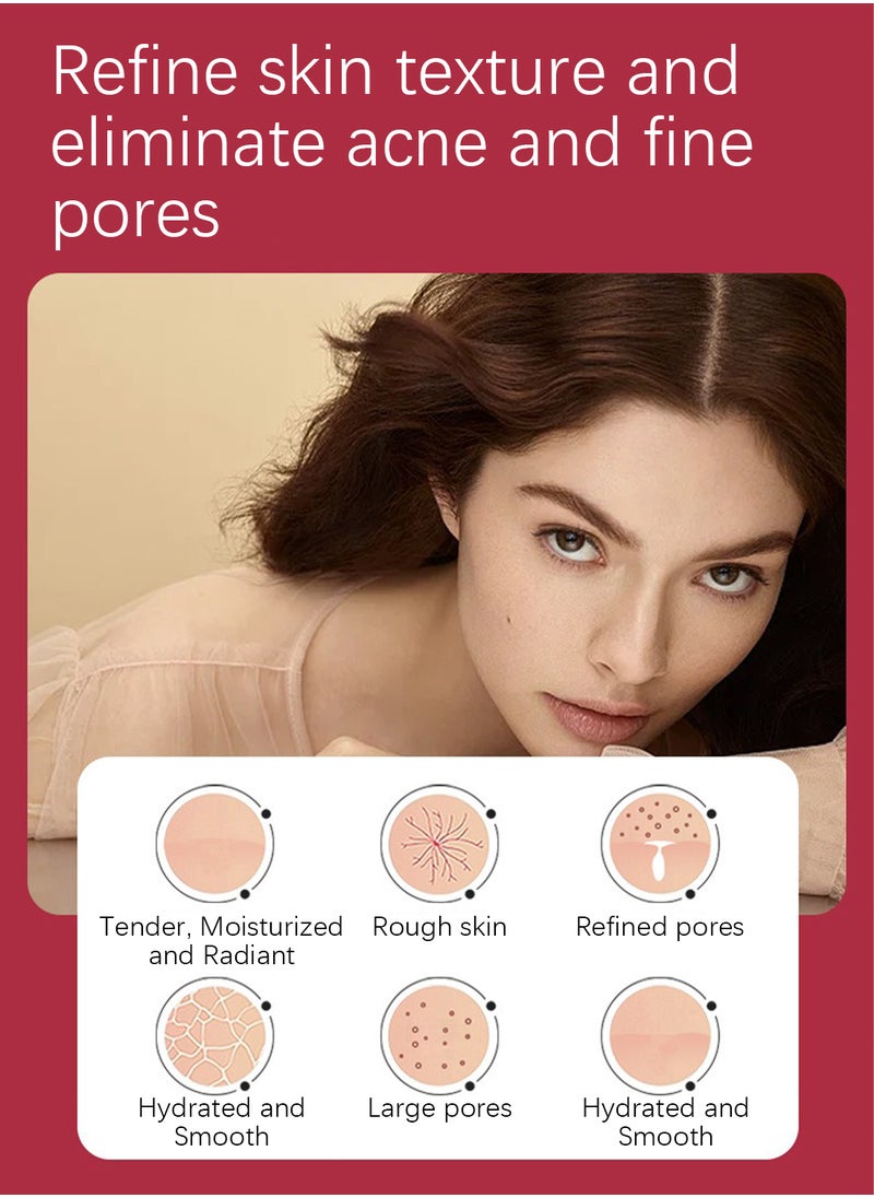 ZHENXIU - Fruit Acid Salicylic Acid Essence, Mild Moisturizing Hydrating Nourishing Anti-Aging Facial Serum for Pure Acne Blackheads Wrinkles, Pore Minimizer Serum 30ml - Image 1