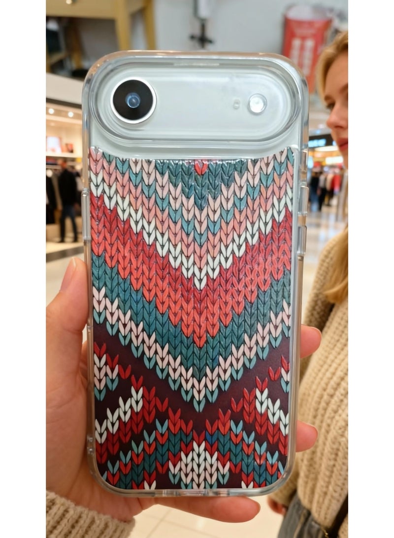 ThangCore Iphone17-Air 3 in 1 TPU + PC Overmolding Magnetic Creative Design Phone Case - Image 1