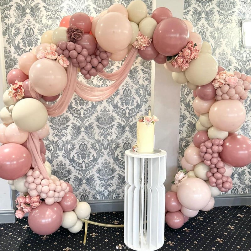 Awenztech Light Pink Balloons 12 inch, Pastel Pink Latex Balloon 50pcs Party Balloons for Graduation Bridal Baby Shower Gender Reveal Birthday Party Decorations - Image 5