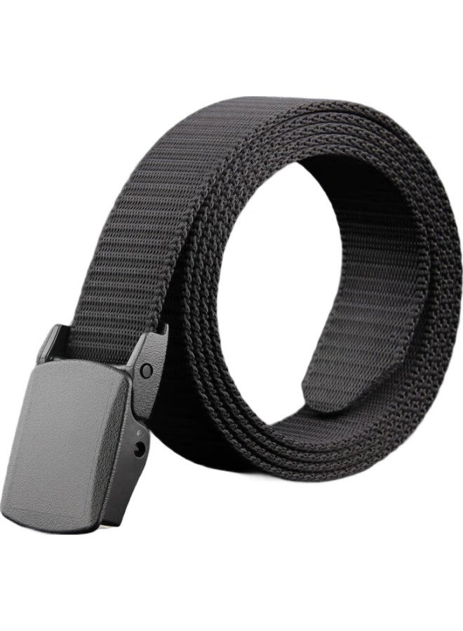 Tactical Bird Zhanshuniao Canvas Belt For Men, Metal-Free, Anti-Metal Allergy, Security Checkpoint-Friendly, Sports Outdoor Casual Nylon Trouser Belt - Image 3