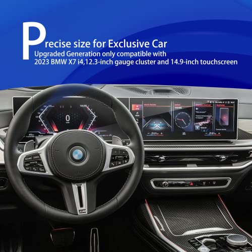 XXCIWP 2026 2025 BMW X3 X5 X7 Screen Protector for 2025 2026 BMW X3 30｜M50 xDrive X5 M60i sDrive40i xDrive50e Touch Screen Tempered Glass 2025 BMW X3 Accessories - Image 2