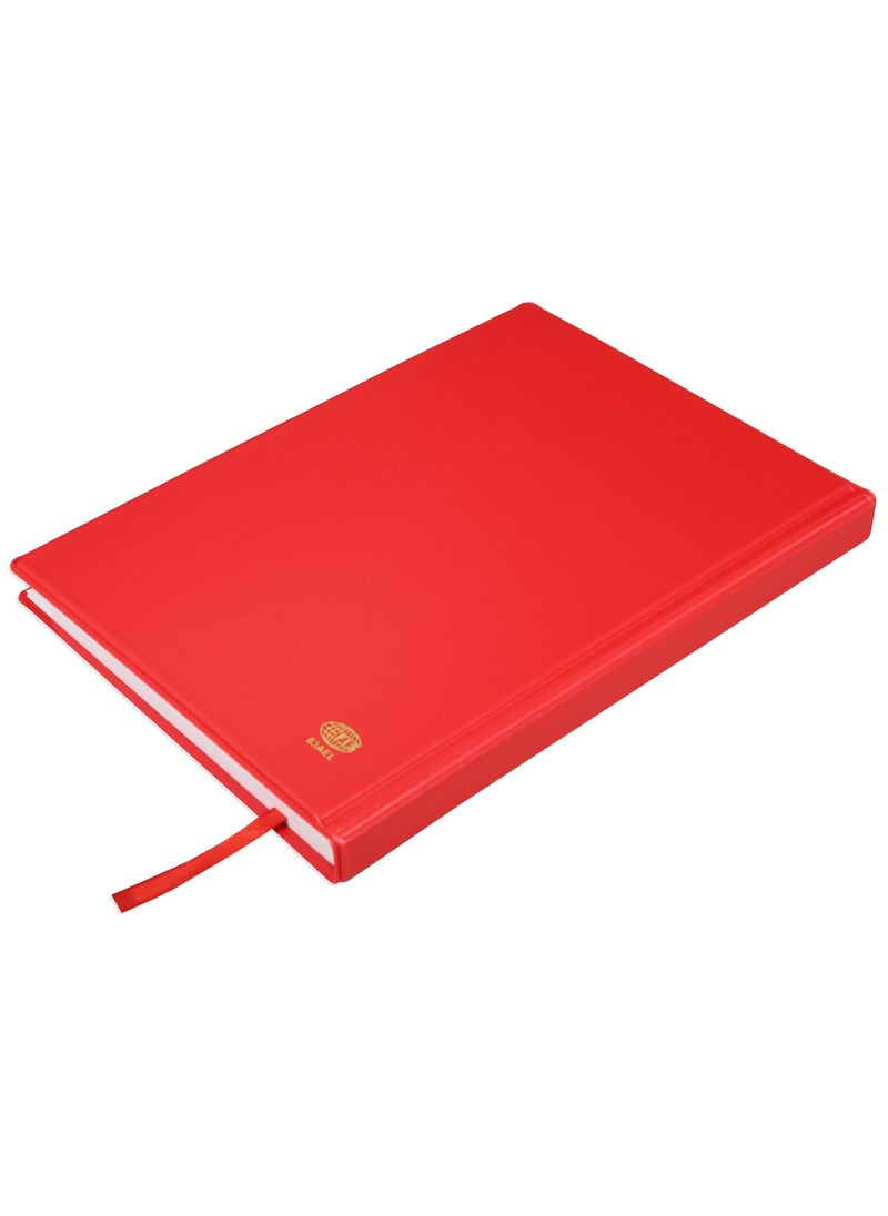 FIS FIS 2025 Agenda Diary Arabic/English Left Side Opening with 12 Months Index, PVC Hard Cover Red - FSDI63AEL25RE  - Image 5