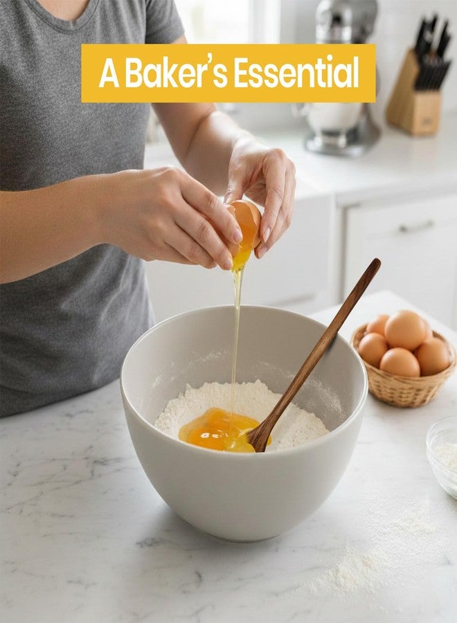 Eggssentials - Natural Wooden Dough Whisk for Sourdough Bread Baking – Danish Dough Whisk, Bread Whisk Mixing Tool for Dough & Batter – Sourdough Tools, Bread Making Supplies - Image 4