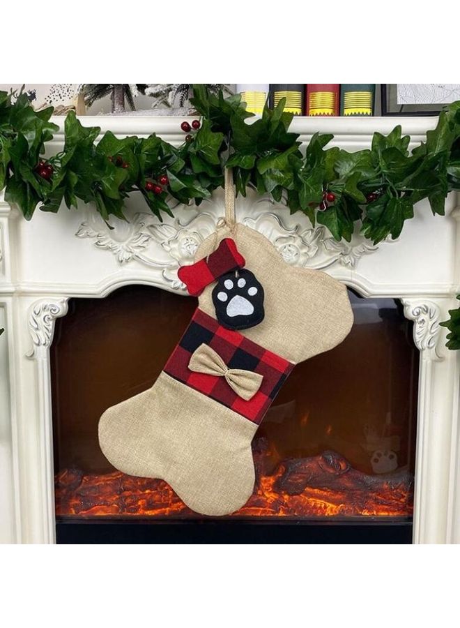 NIBEMINENT Decorations Socks Bones Pets Pendant Gift Bag Multicolour - Image 1