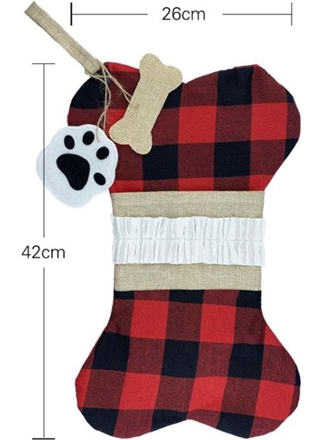 NIBEMINENT Decorations Socks Bones Pets Pendant Gift Bag Multicolour - Image 3