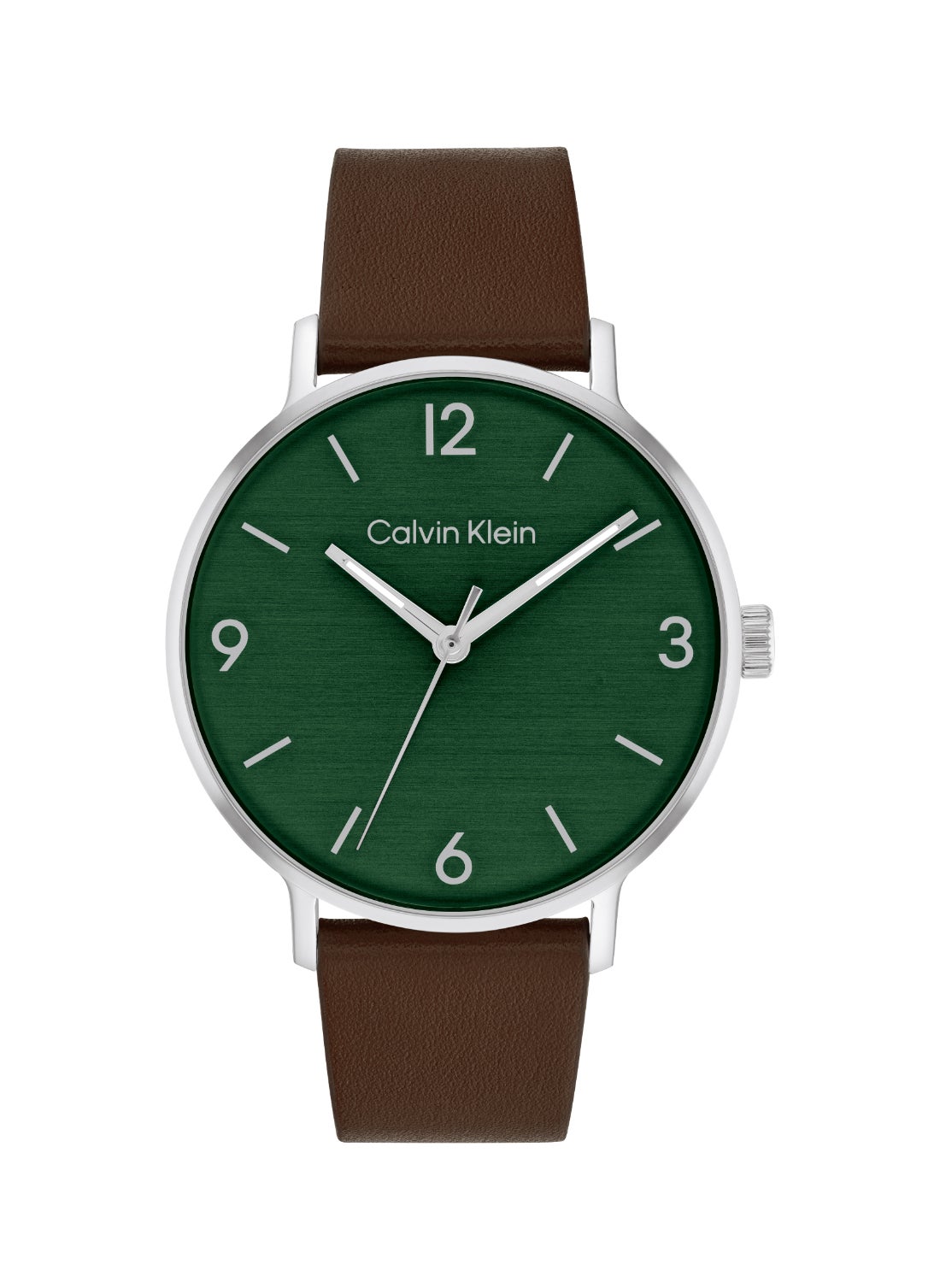 CALVIN KLEIN Round Analog Men's Green Case Watch - 25200435 