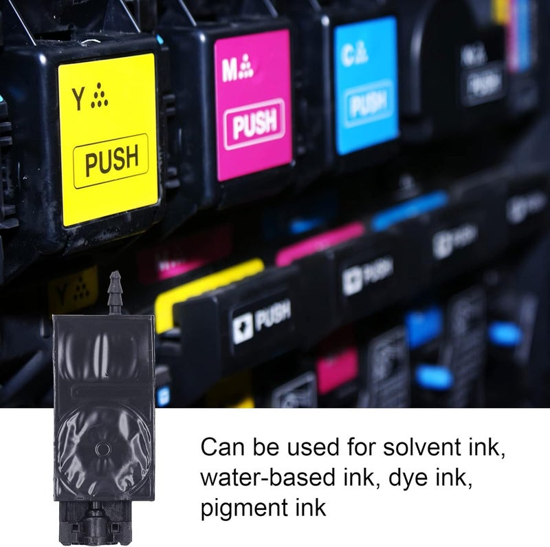 كلاراكو طابعة UV مثبط الحبر لطابعة XP600، 6 قطع بديلة من مثبط PP مستطيل الشكل مع سهولة التركيب، يحمي رأس الطباعة من الانسداد، حبر (أسود) - Image 3