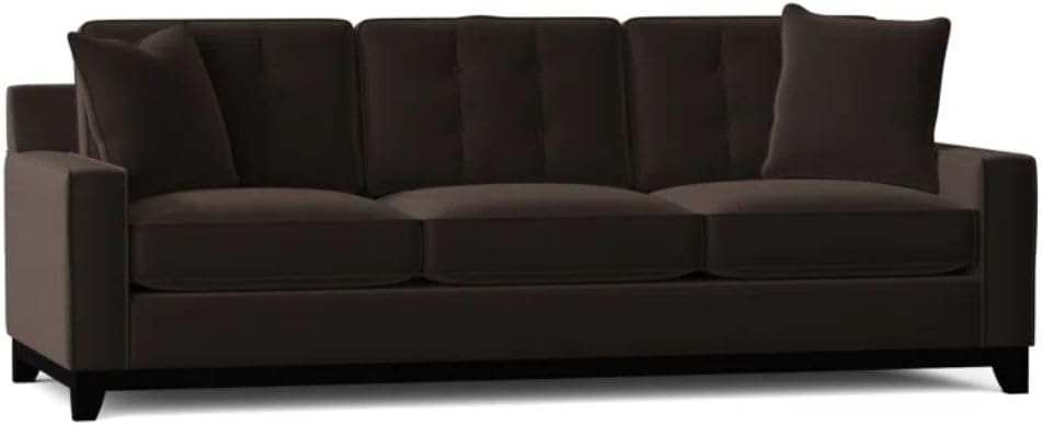 93\" Square-Arm Convertible Sofa Bed