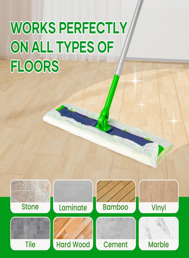 DOCXCDO ‌60 Pack Dry Sweeping Cloths for Swiffer Sweeper XL Replacement - Dust-Absorbing Disposable Pads, Non-Washable & Unscented, Compatible with Swiffer XL (Static-Lift, Lint-Free) - Image 4