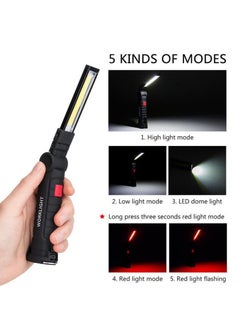 SHIXIN Multifunctional folding work light, outdoor waterproof, strong magnetic camping work vehicle maintenance light, 5 modes, USB charging, LED long battery life  - Image 5