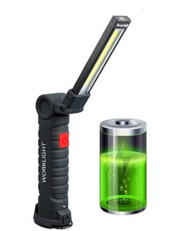 SHIXIN Multifunctional folding work light, outdoor waterproof, strong magnetic camping work vehicle maintenance light, 5 modes, USB charging, LED long battery life  - Image 2