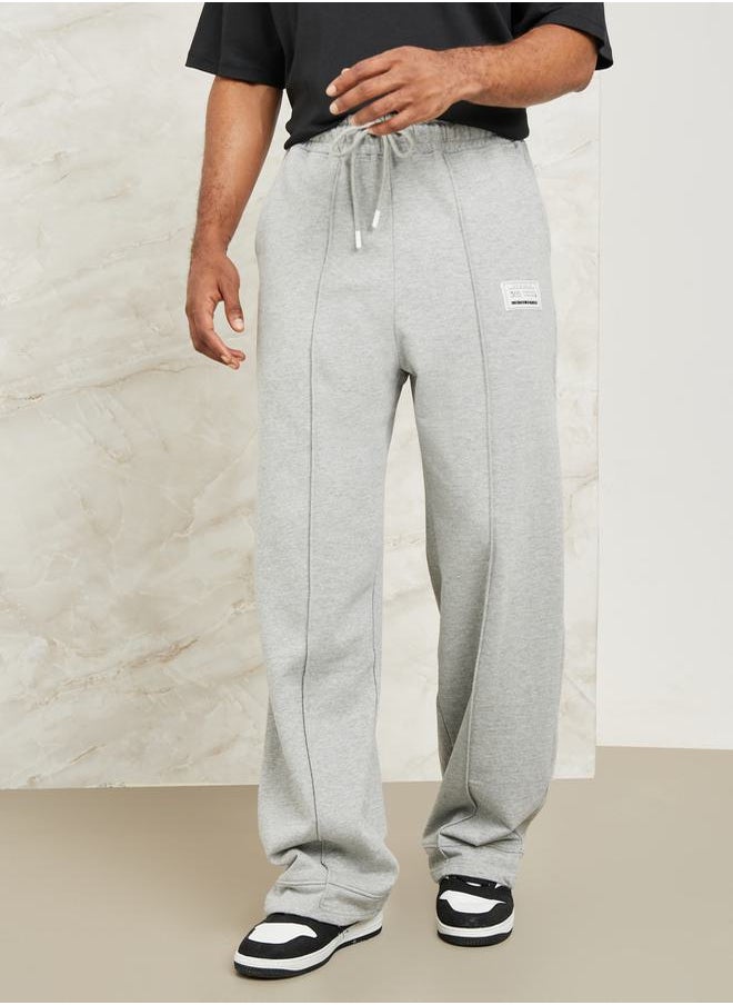 Fleece Pintuck Wide Leg Jogger with Badge Detail - pzsku/Z2DC7C7FFA74B8CBEAFC4Z/45/_/1706078991/fa8208c1-8bb3-4a05-94c1-73fc14f87ebc