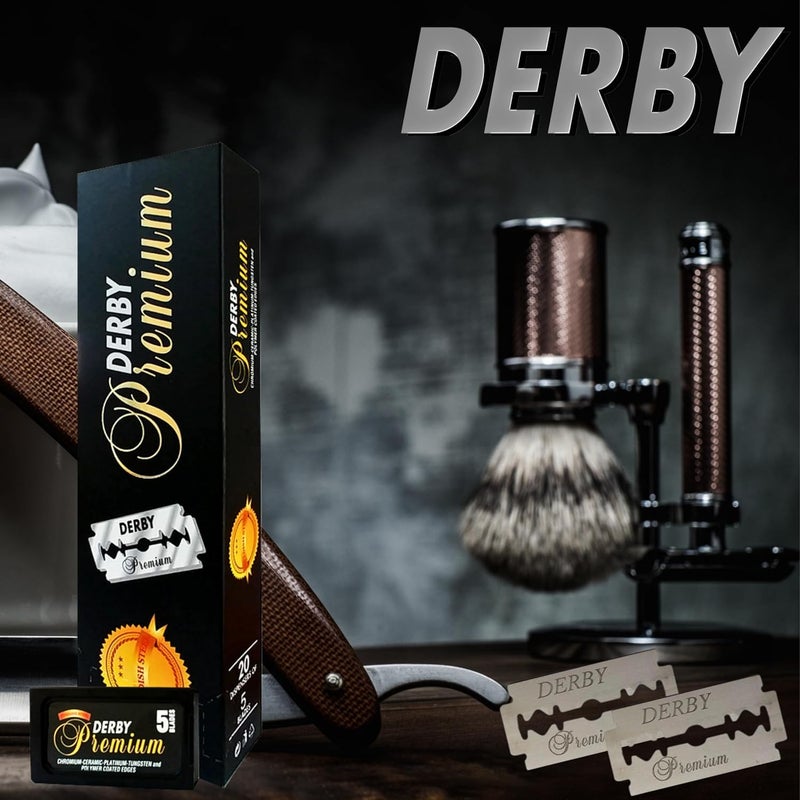 Derby Premium Double Edge Razor Blades, 100 Count - Image 4