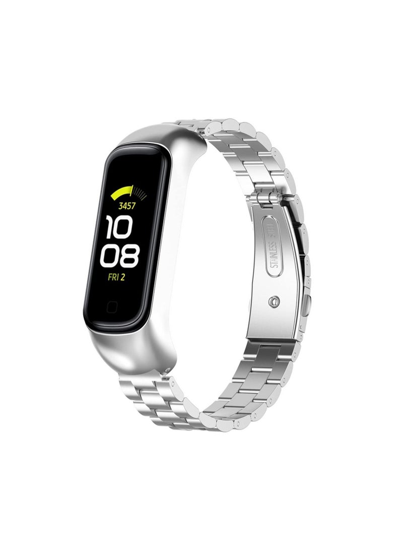 Wristband Bracelet for Samsung Galaxy Fit 2 Stainless Steel Strap for Galaxy Fit2 R220 Watch Metal Band Strap Accessories - Image 1