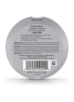 Neutrogena Healthy Skin Pressed Powder Spf 20 Light 20  - Image 3
