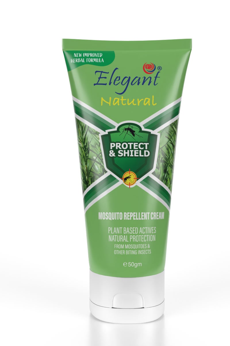 AFS Elegant Natural Mosquito Repellant Cream 50g – All Natural, Deet-Free Repellent Cream Repels Ticks & Insects  - Image 1