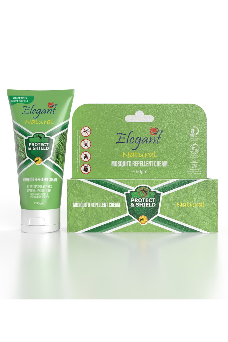 AFS Elegant Natural Mosquito Repellant Cream 50g – All Natural, Deet-Free Repellent Cream Repels Ticks & Insects  - Image 3