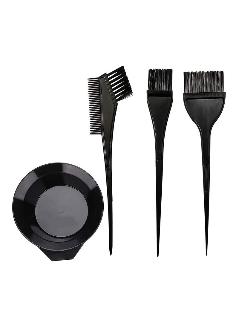Plastic Hair Coloring Brush Hair Coloring Brush Cream Container Salon Tools Hair Color Styling Tool - Image 1