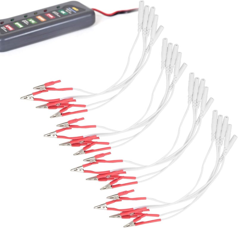 klarako 20pcs / Bag TENS Wire Cable, Clip Electrode Wires Cable for TENS Unit Physiotherapy Machine - Image 4