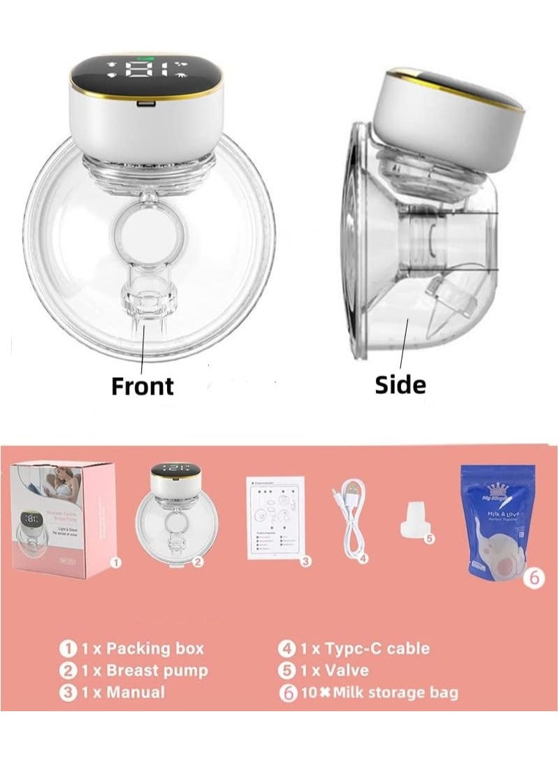 DubaiGallery Portable Electric Breast Pump, Breast Pump, Rechargeable, Includes Cup - Image 4