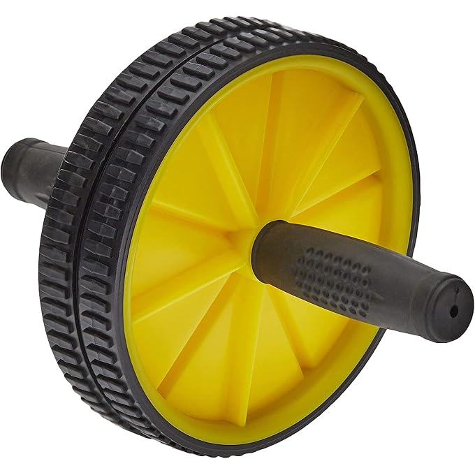 DeloPik Spall Impex Ab Wheel Roller Abdominal Trainer With Knee Mat - Image 1