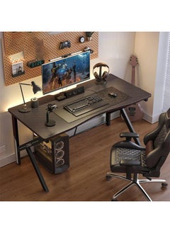 NKX K-Shaped Sturdy Computer Desk And Gaming Table Workstation Home Office Desk 115 CM  - Image 1