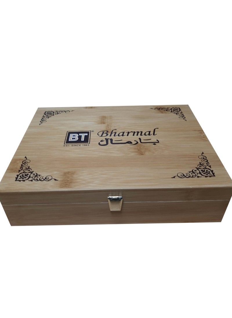 BHARMAL - Bharmal Wooden box gift set - Gift set 60 foil envelopes - Image 1