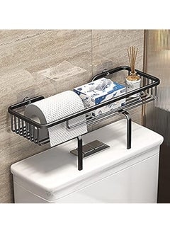 Bathroom Over The Toilet Shelf, Bathroom Storage Organizer Toilet Shelves for organizing Paper Towels Shampoo, Black - pzsku/Z2DC890E7D5193770C2EBZ/45/_/1716366876/8fed2fb3-f66d-45fe-a50a-2a2020f6d9a0