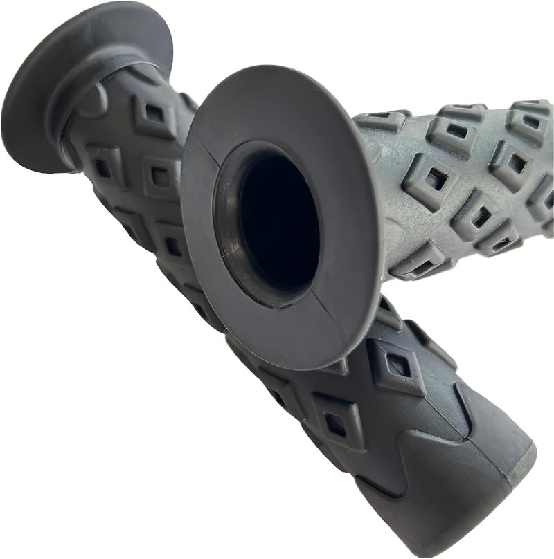 TAKSDAI Bike Grips Bicycle Handlebar End Grips 7/8 Inch Replacement Handle Bar Grips Non-Slip Soft Rubber Protector for Mountain Bike Tricycle Wheel Chair - Image 3
