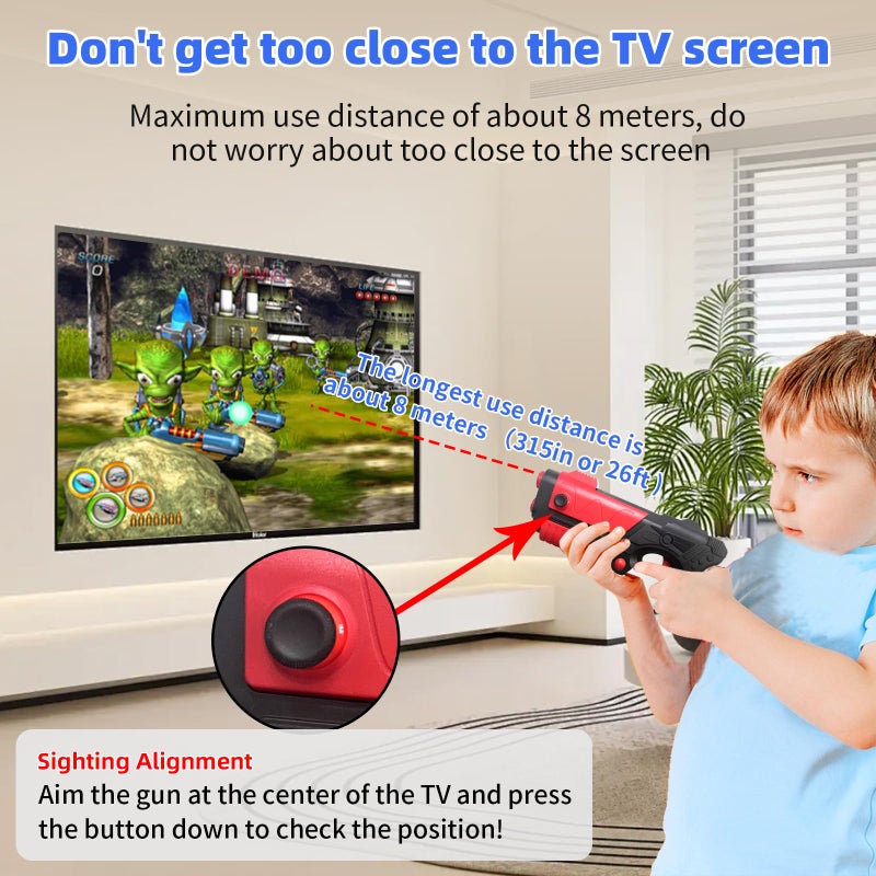 Damcoola Retro TV Game Console for Kids,Kids TV Games with Dance Mat,with 21 AR Gun Shooting Game, 200+ Dance mat Songs,100+ independently Developed Games, Plug and Play,Giftware for Boys & Girls - Image 2