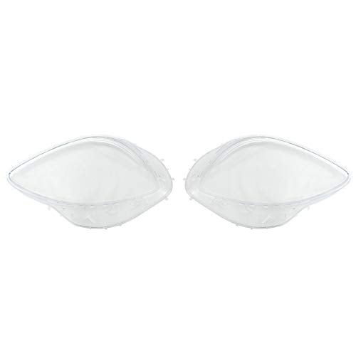 NewYall Pair Left and Right Clear Headlight Lens Covers with Gaskets for Chevrolet Corvette C6 2005-2013 - Image 3