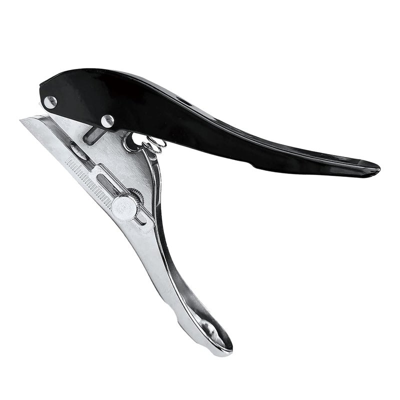 Zinc Alloy 8mm Single Hole Punch Tool for Paper Woodworking Craft and Furniture Installation - Image 3