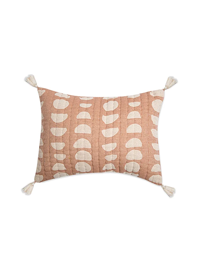 Crane BABY Jacquard Pillow Cover Copper Moon Phase