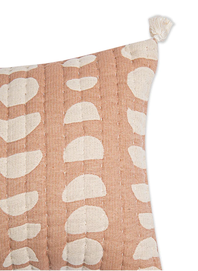 كرين بيبي Jacquard Pillow Cover Copper Moon Phase
