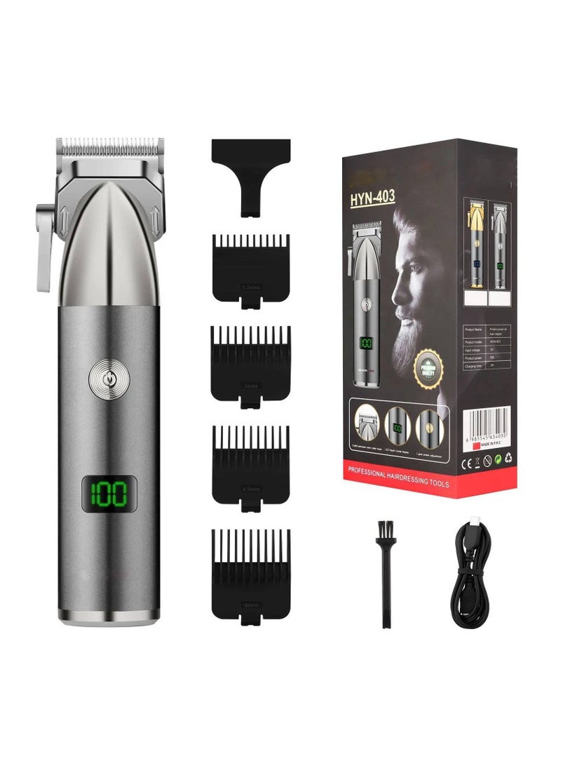 ارواق ماكينة قص الشعر الاحترافية اللاسلكية القابلة لإعادة الشحن لقص الشعر باللحية والشارب والجسم تحت الذراعين - Image 1