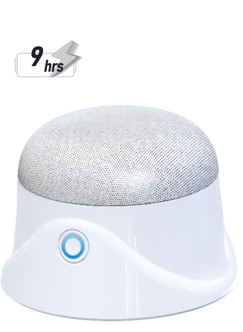 KASTWAVE 1 PCS Portable Magnetic Small Bluetooth Speaker, 5W Stereo Sound, Deep Bass, 9H Playtime, TWS Pairing Speaker for Home, Outdoor Travel, Golf Carts, Support for iPhone 12/13/14 White  - Image 1