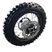 CLEO 12 Rear Wheel Rim Tire 8010012 Assembly for 50cc 90cc 110cc 125cc Dirt Bike taotao TTR SSR CRF Apollo 12mm axle includes 190mm brake disc and 428 41T sprocket - Image 2