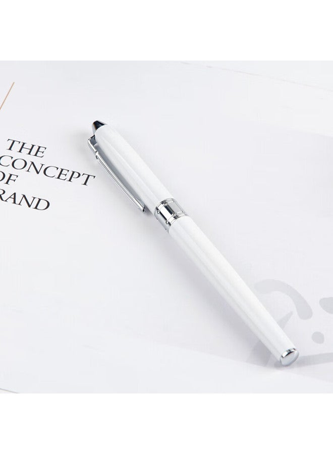 Pimio Pen Gift Box Student Calligraphy Ink Set 0.5mm Iridium Pen Tip Business Office Signature Pen T605 Porcelain White - Image 2