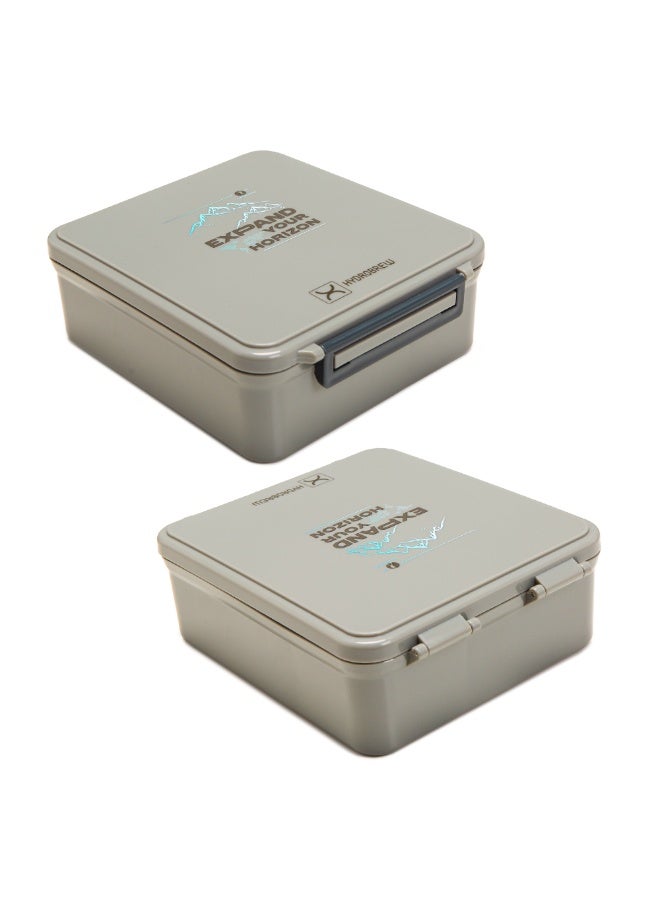 HYDROBREW HYDROBREW Bento Lunch Box w/ Steel Food Jar - Adventure Sage - Image 4