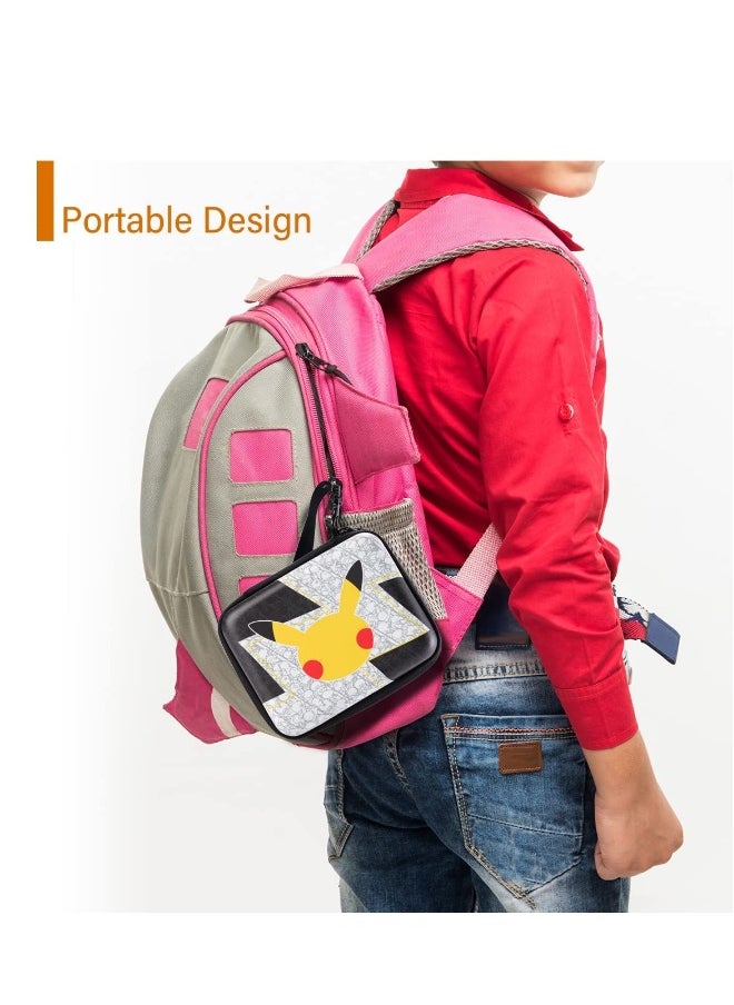 NIBEMINENT - Carrying Case Compatible With PTCG Trading Card，MTG And Pokémon Cards, Etc., Can Hold More Than 400 Cards, A Great Gift For Kids - Image 1