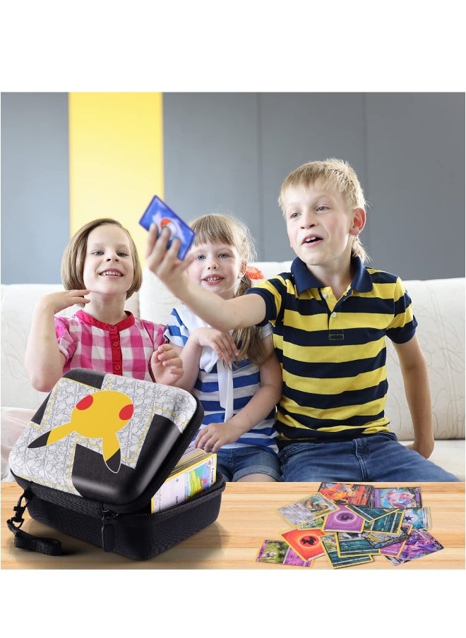 NIBEMINENT - Carrying Case Compatible With PTCG Trading Card，MTG And Pokémon Cards, Etc., Can Hold More Than 400 Cards, A Great Gift For Kids - Image 1