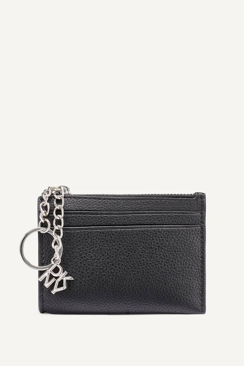 د ك ن ي SARAH TOP ZIP CARDHOLDER
