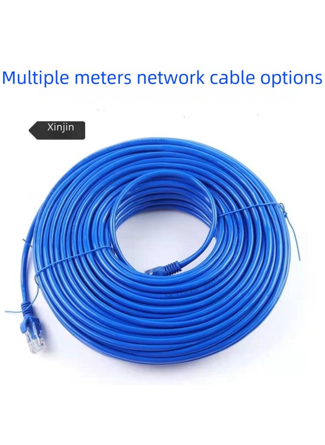 Generic Super Class 5 Finished Network Cable Computer Jumper Unshielded Network Cable CAT5E Network Broadband Line Router Line-Color:Blue-Line Length:70 Meters (actual Meters 56 Meters)  - Image 2