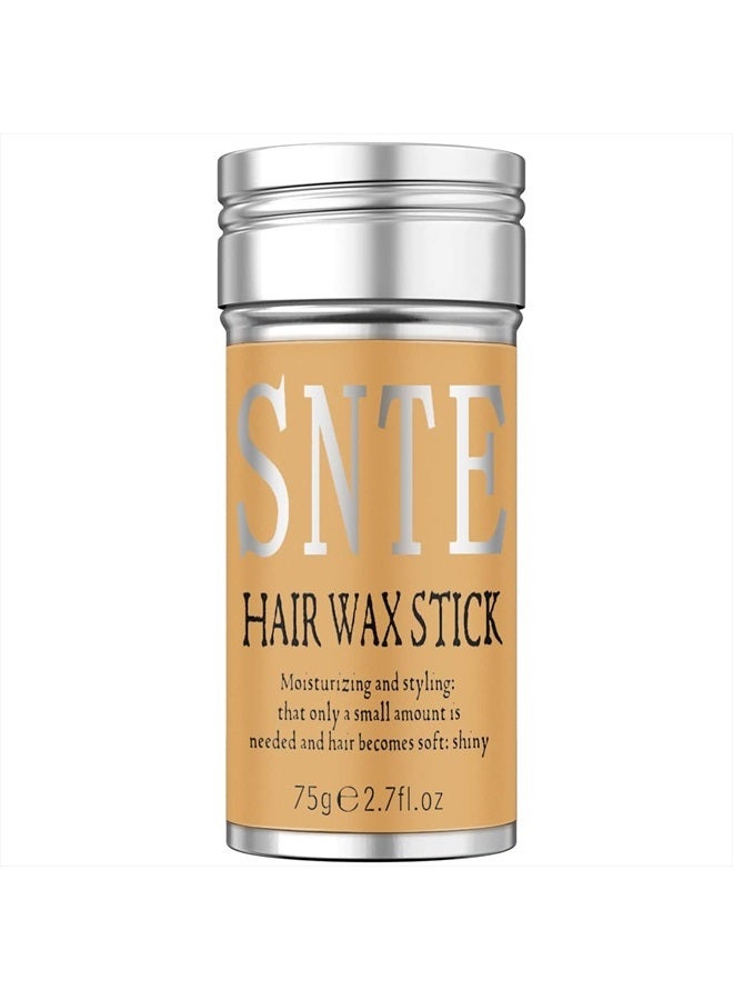 Samnyte Hair Wax Stick, Wax Stick for Hair Wigs Edge Control Slick Stick Hair Pomade Stick Non-greasy Styling Wax for Fly Away & Edge Frizz Hair 2.7 Oz - Image 1