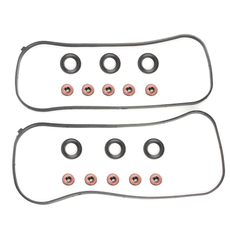 AUCERAMIC VS50607R Engine Valve Cover Gasket Set Fit for 20032009 Honda Accord Odyssey Pilot Ridgeline 20032008 Acura Tl Mdx Rl 20042007 Saturn Vue 30L 35L 12341RCAA01 - Image 3